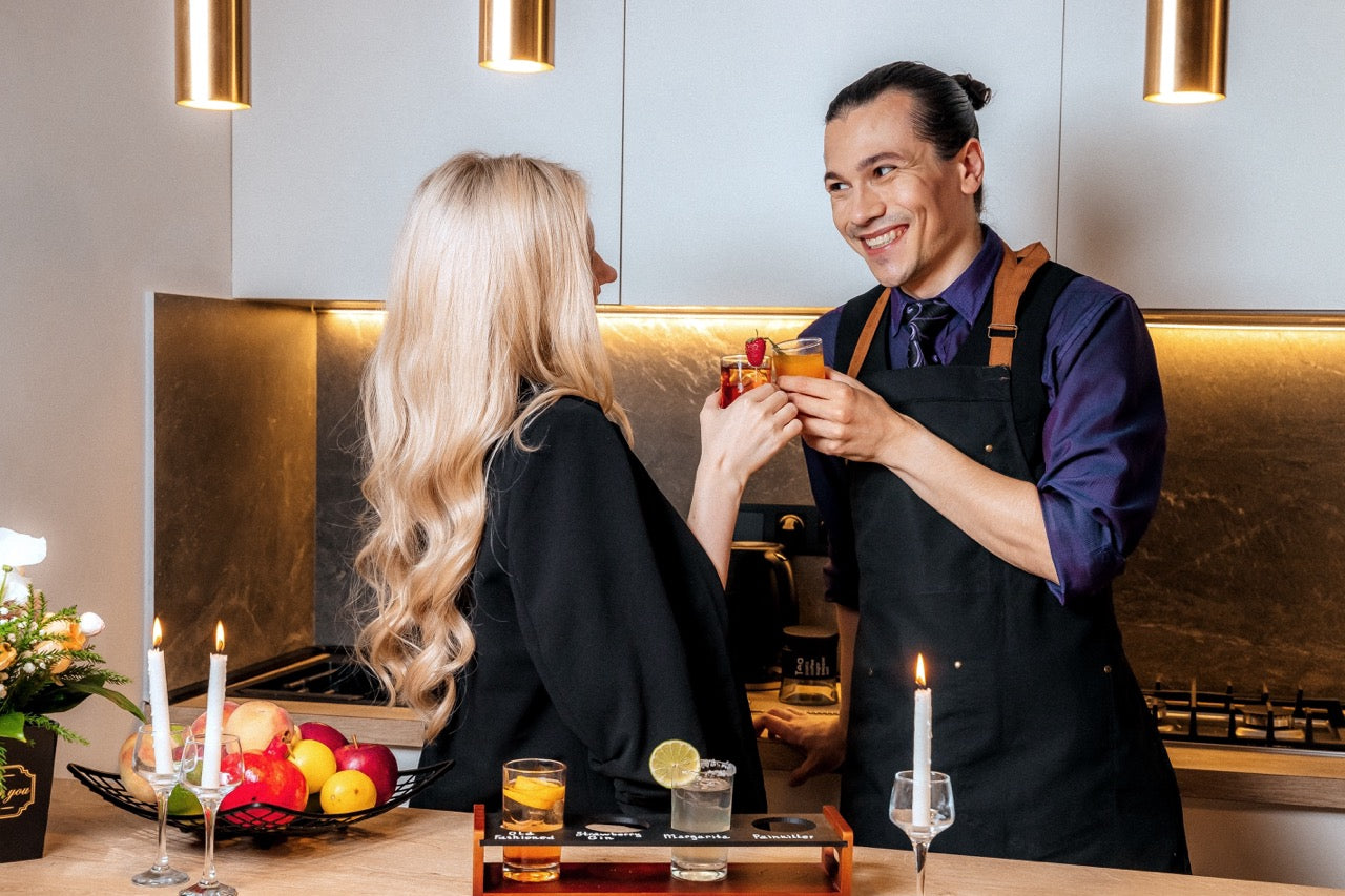 Image of Elevate Date Night with a Cocktail Flight Board Experience